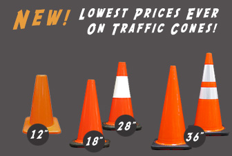 Traffic Cones for Less