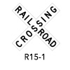 R15-1, Railroad Crossing