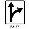 R3-6R, Optional Movement Lane (Right)
