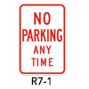 R7-1, No Parking Any Time